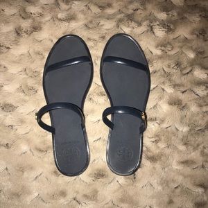 Authentic Tory Burch Jelly Slides